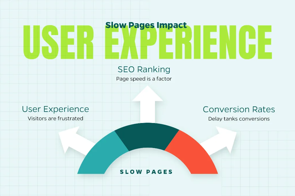 Image outlining why image optimization matters including user experience, SEO rankings, and conversion rates.